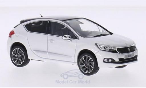 DS Automobiles DS4 1/43 Norev Citroen DS 4 metalico blanco/purpura 2015 coche miniatura