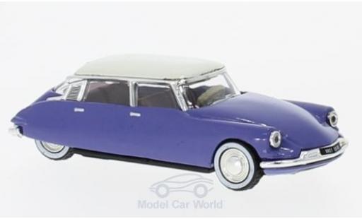 Coche miniatura Citroen DS 19 1/87 Norev 19 azul/blanco 1959 Citroen DS 19 1/87 Norev 19 azul/blanco 1959 coche miniatura