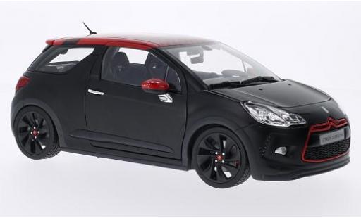 DS Automobiles DS3 1/18 Norev Citroen Racing S.Loeb matt-negro/rojo 2012 coche miniatura