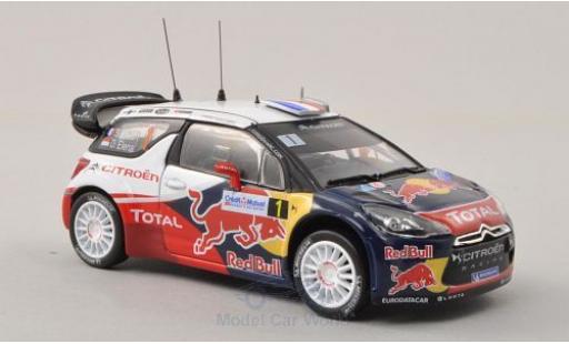 Coche miniatura DS Automobiles DS3 1/43 Norev Citroen WRC No.1 Red Bull Rallye Frankreich 2012 S.Loeb/D.Elena DS Automobiles DS3 1/43 Norev Citroen WRC No.1 Red Bull Rallye Frankreich 2012 S.Loeb/D.Elena coche miniatura