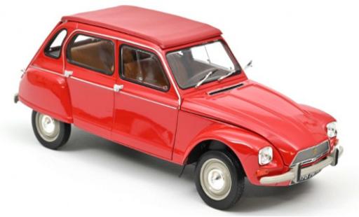 Coche miniatura Citroen Dyane 1/18 Norev 6 rojo 1974 mit Faltdach Citroen Dyane 1/18 Norev 6 rojo 1974 mit Faltdach coche miniatura