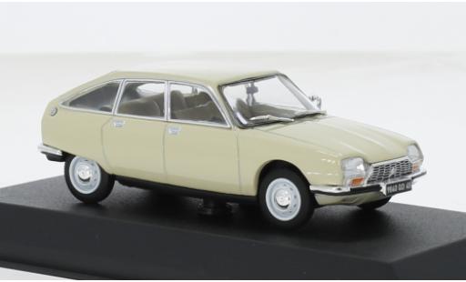 Coche miniatura Citroen GS 1/43 Norev beige 1971 1:43 Citroen GS 1/43 Norev beige 1971 1:43 coche miniatura