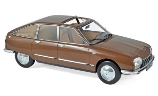 Coche miniatura Citroen GS 1/18 Norev Pallas marron 1978 Citroen GS 1/18 Norev Pallas marron 1978 coche miniatura