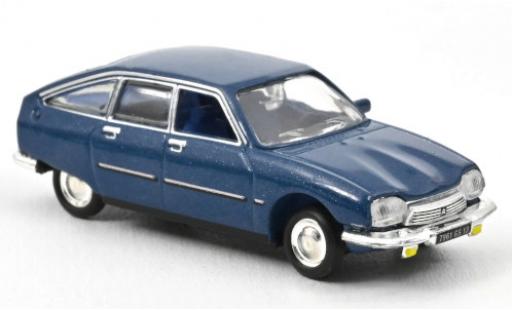 Coche miniatura Citroen GS 1/87 Norev Pallas metalico azul 1977 Citroen GS 1/87 Norev Pallas metalico azul 1977 coche miniatura