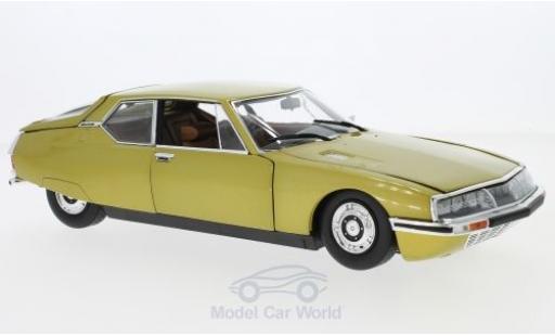 Citroen SM 1/18 Norev gold 1971 coche miniatura