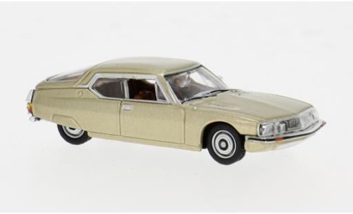 Coche miniatura Citroen SM 1/87 Norev metallise beige 1972 1:87 Citroen SM 1/87 Norev metallise beige 1972 1:87 coche miniatura