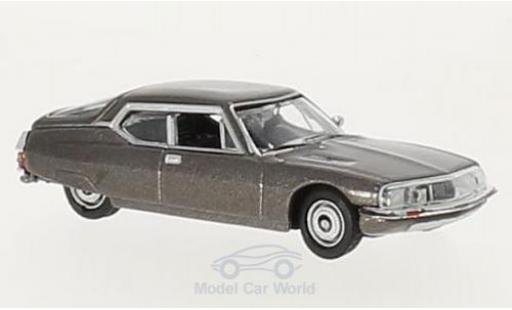Coche miniatura Citroen SM 1/87 Norev metalico marron 1970 Citroen SM 1/87 Norev metalico marron 1970 coche miniatura