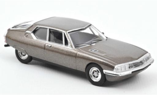 Citroen SM 1/64 Norev metalico marron 1972 coche miniatura