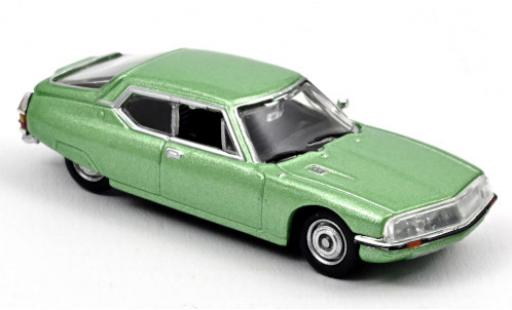 Coche miniatura Citroen SM 1/87 Norev metalico verde 1972 Citroen SM 1/87 Norev metalico verde 1972 coche miniatura