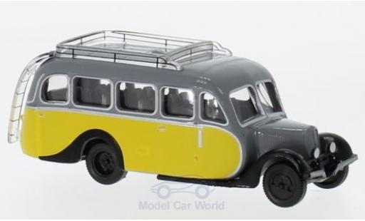 Coche miniatura Citroen U23 1/87 Norev Autocar amarillo/gris 1947 Citroen U23 1/87 Norev Autocar amarillo/gris 1947 coche miniatura
