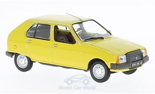Coche miniatura Citroen Visa 1/43 Norev Club amarillo 1979 Citroen Visa 1/43 Norev Club amarillo 1979 coche miniatura