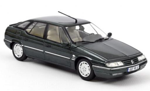 Coche miniatura Citroen XM 1/43 Norev metalico verde 1995 Citroen XM 1/43 Norev metalico verde 1995 coche miniatura