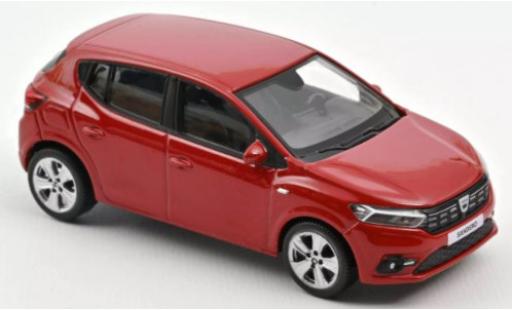 Dacia Sandero 1/43 Norev rojo 2021 coche miniatura
