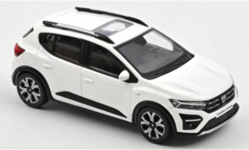 Coche miniatura Dacia Sandero 1/43 Norev Stepway blanco 2021 Dacia Sandero 1/43 Norev Stepway blanco 2021 coche miniatura