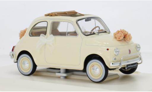 Fiat 500 1/18 Norev L beige 1968 1:18 coche miniatura