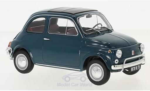 Fiat 500 L 1/18 Norev L azul 1968 coche miniatura