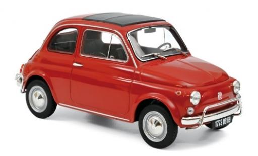 Fiat 500 1/18 Norev L rojo 1968 coche miniatura