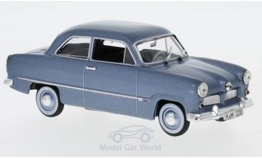 Ford 12M 1/43 Norev metalico azul 1954 coche miniatura