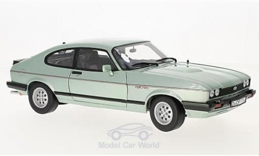 Coche miniatura Ford Capri 1/18 Norev MK III 2.8 Injection metalico verde 1982 Ford Capri 1/18 Norev MK III 2.8 Injection metalico verde 1982 coche miniatura