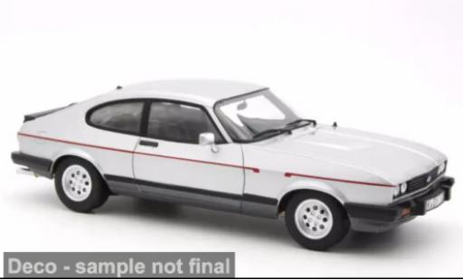 Ford Capri 1/18 Norev MK III 2.8 Injection silber 1983 1:18 coche miniatura
