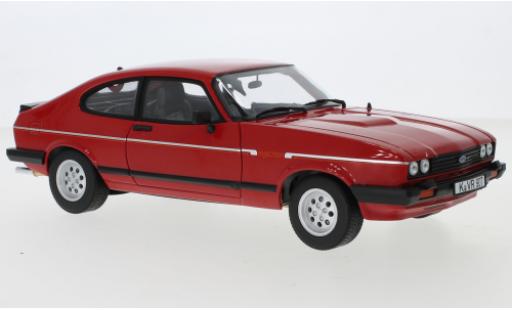 Coche miniatura Ford Capri 1/18 Norev MkIII 2.8i Injection rojo 1983 Ford Capri 1/18 Norev MkIII 2.8i Injection rojo 1983 coche miniatura