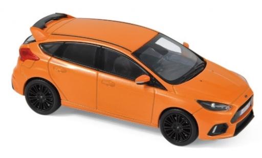 Coche miniatura Ford Focus 1/43 Norev RS metalico naranja 2018 Ford Focus 1/43 Norev RS metalico naranja 2018 coche miniatura