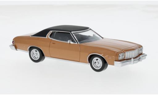 Ford Gran Torino 1/43 Norev metallise braun/schwarz 1974 1:43 coche miniatura