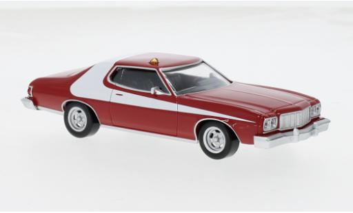 Coche miniatura Ford Gran Torino 1/43 Norev rojo/weiss 1974 1:43 Ford Gran Torino 1/43 Norev rojo/weiss 1974 1:43 coche miniatura