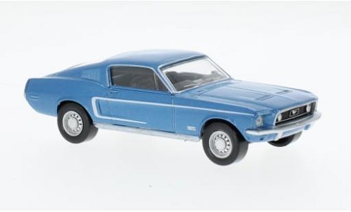 Ford Mustang 1/43 Norev GT Fastback metallise blau 1968 1:43 coche miniatura