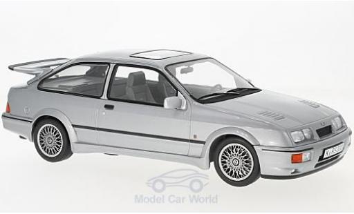 Coche miniatura Ford Sierra Cosworth 1/18 Norev RS Cosworth metalico gris 1986 Ford Sierra Cosworth 1/18 Norev RS Cosworth metalico gris 1986 coche miniatura