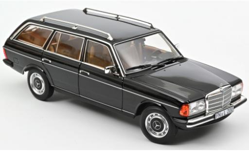 Coche miniatura Mercedes 200 1/18 Norev T (S123) negro 1982 Mercedes 200 1/18 Norev T (S123) negro 1982 coche miniatura
