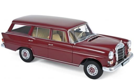 Coche miniatura Mercedes 200 1/18 Norev Universal rojo 1966 Mercedes 200 1/18 Norev Universal rojo 1966 coche miniatura