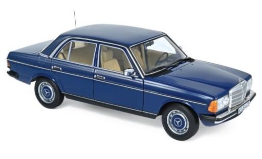 Coche miniatura Mercedes 200 1/18 Norev (W123) azul 1982 Mercedes 200 1/18 Norev (W123) azul 1982 coche miniatura