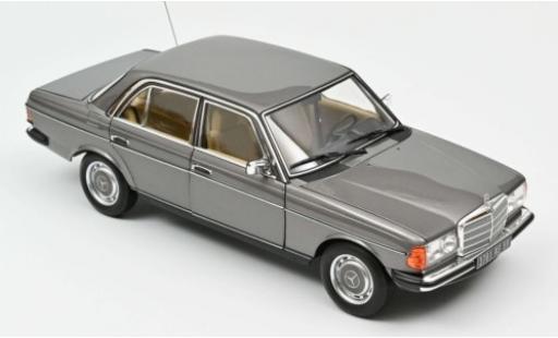 Coche miniatura Mercedes 200 1/18 Norev (W123) metalico gris 1982 Mercedes 200 1/18 Norev (W123) metalico gris 1982 coche miniatura