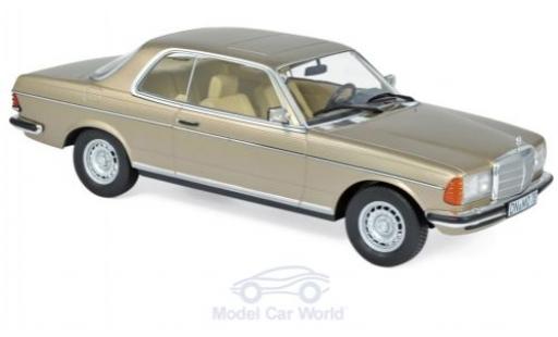 Coche miniatura Mercedes 280 1/18 Norev CE (C123) metalico beige 1980 Mercedes 280 1/18 Norev CE (C123) metalico beige 1980 coche miniatura