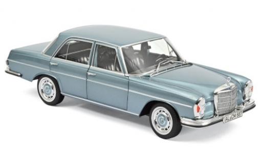 Coche miniatura Mercedes 280 1/18 Norev SE (W108) metalico azul 1968 Mercedes 280 1/18 Norev SE (W108) metalico azul 1968 coche miniatura