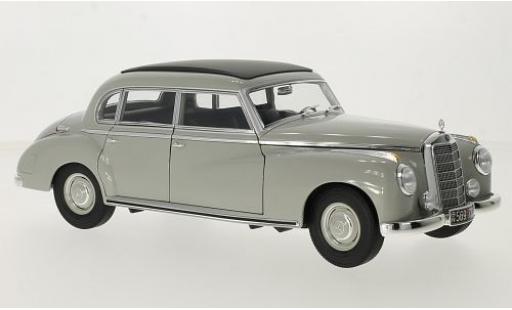 Mercedes 300 1/18 Norev (W186) gris 1955 coche miniatura