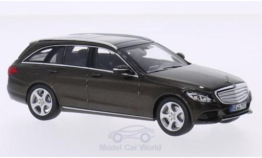 Coche miniatura Mercedes Classe C 1/43 Norev T-Modell (S205) metalico marron 2014 Mercedes Classe C 1/43 Norev T-Modell (S205) metalico marron 2014 coche miniatura