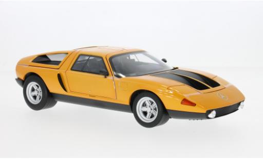 Mercedes C111 1/18 Norev -II naranja 1970 1:18 coche miniatura