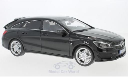 Mercedes CLA 1/18 Norev Shooting Brake (X177) negro 2015 coche miniatura