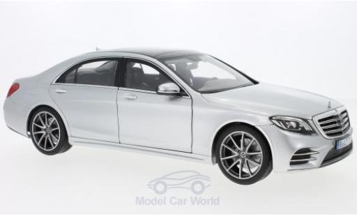 Mercedes CLA 1/18 Norev S-Class AMG Line gris 2018 coche miniatura