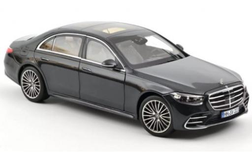 Coche miniatura Mercedes Classe S 1/18 Norev AMG-Line (V223) metalico azul 2021 Mercedes Classe S 1/18 Norev AMG-Line (V223) metalico azul 2021 coche miniatura