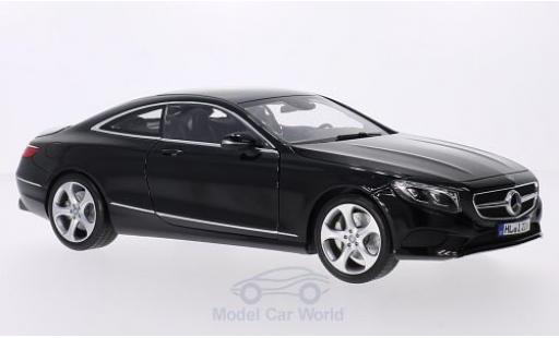 Coche miniatura Mercedes Classe S 1/18 Norev Coupe (C217) negro 2014 Mercedes Classe S 1/18 Norev Coupe (C217) negro 2014 coche miniatura