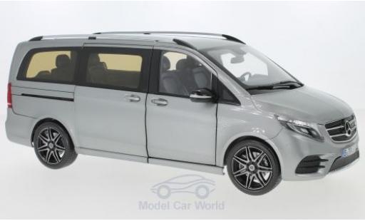 Mercedes CLA 1/18 Norev V-Class AMG-Line metalico gris 2018 coche miniatura