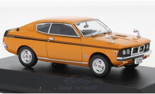 Coche miniatura Mitsubishi Galant 1/43 Norev GTO naranja RHD 1970 Mitsubishi Galant 1/43 Norev GTO naranja RHD 1970 coche miniatura