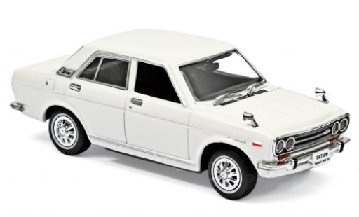 Nissan Bluebird 1/43 Norev 1600 SSS blanco RHD 1969 coche miniatura
