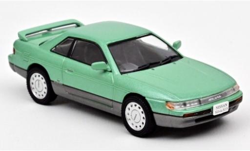 Coche miniatura Nissan Silvia 1/43 Norev (S13) metalico verde RHD 1988 Nissan Silvia 1/43 Norev (S13) metalico verde RHD 1988 coche miniatura