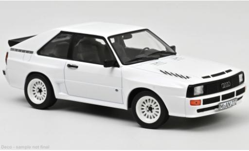 Coche miniatura Audi Sport Quattro 1/18 Norev Sport quattro blanche 1985 Audi Sport Quattro 1/18 Norev Sport quattro blanche 1985 coche miniatura