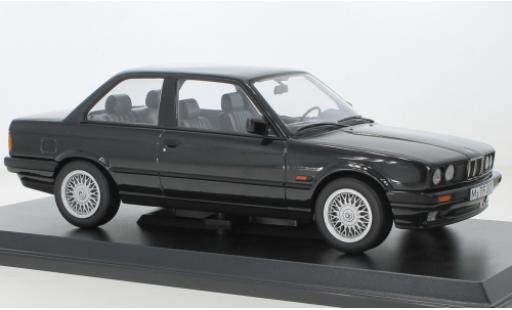 Bmw 325 1/18 Norev i (E30) metallise negro 1988 coche miniatura