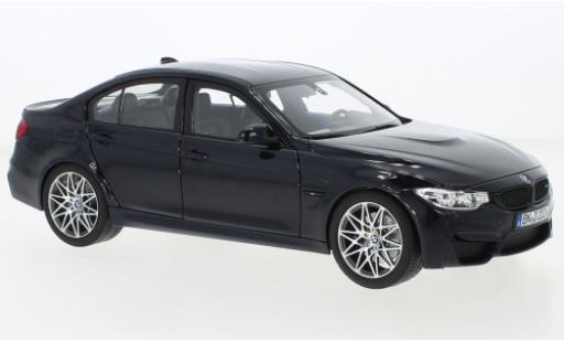 Coche miniatura Bmw M3 1/18 Norev Competition metallise azul 2017 Bmw M3 1/18 Norev Competition metallise azul 2017 coche miniatura